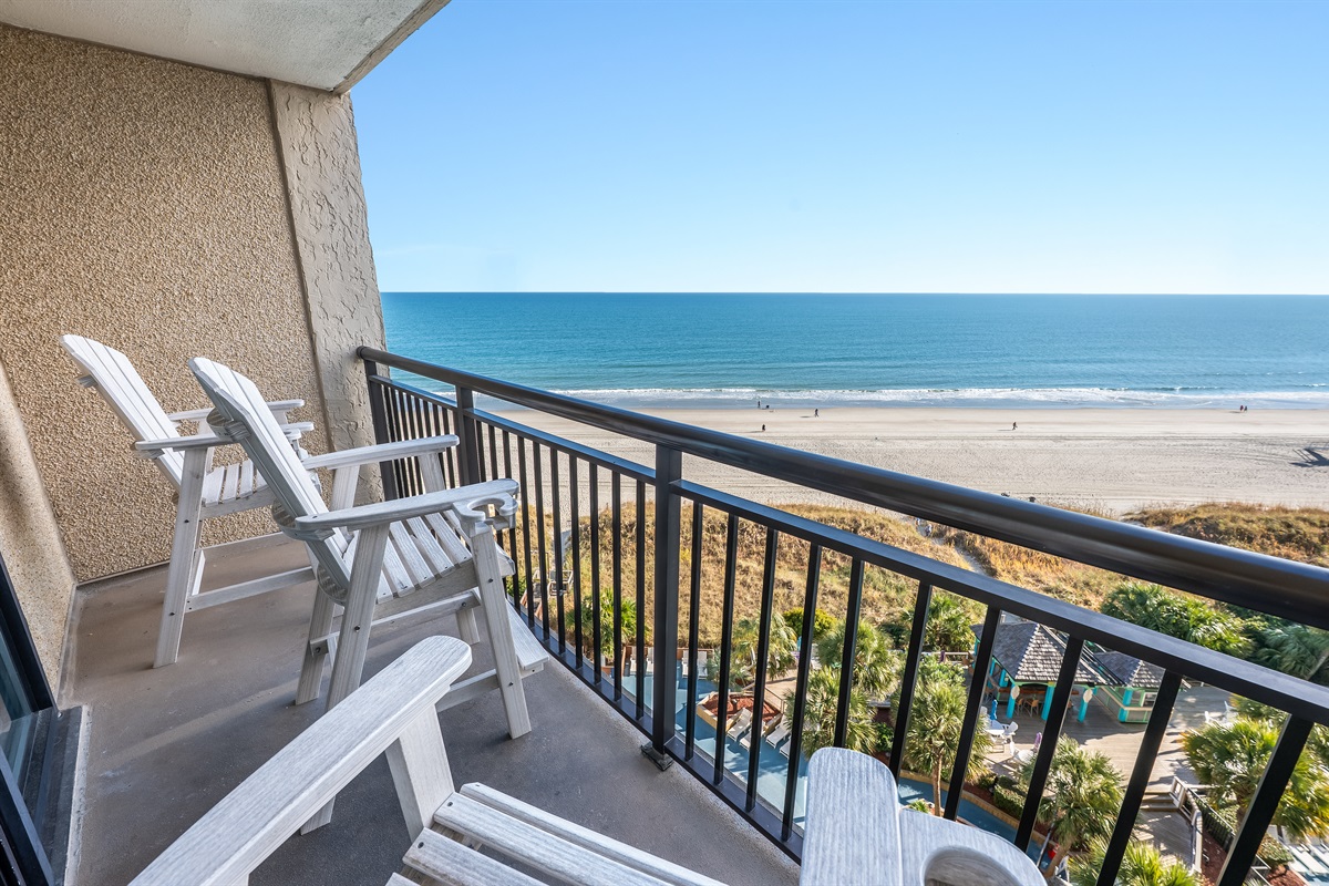 Breathtaking Views from Balcony!