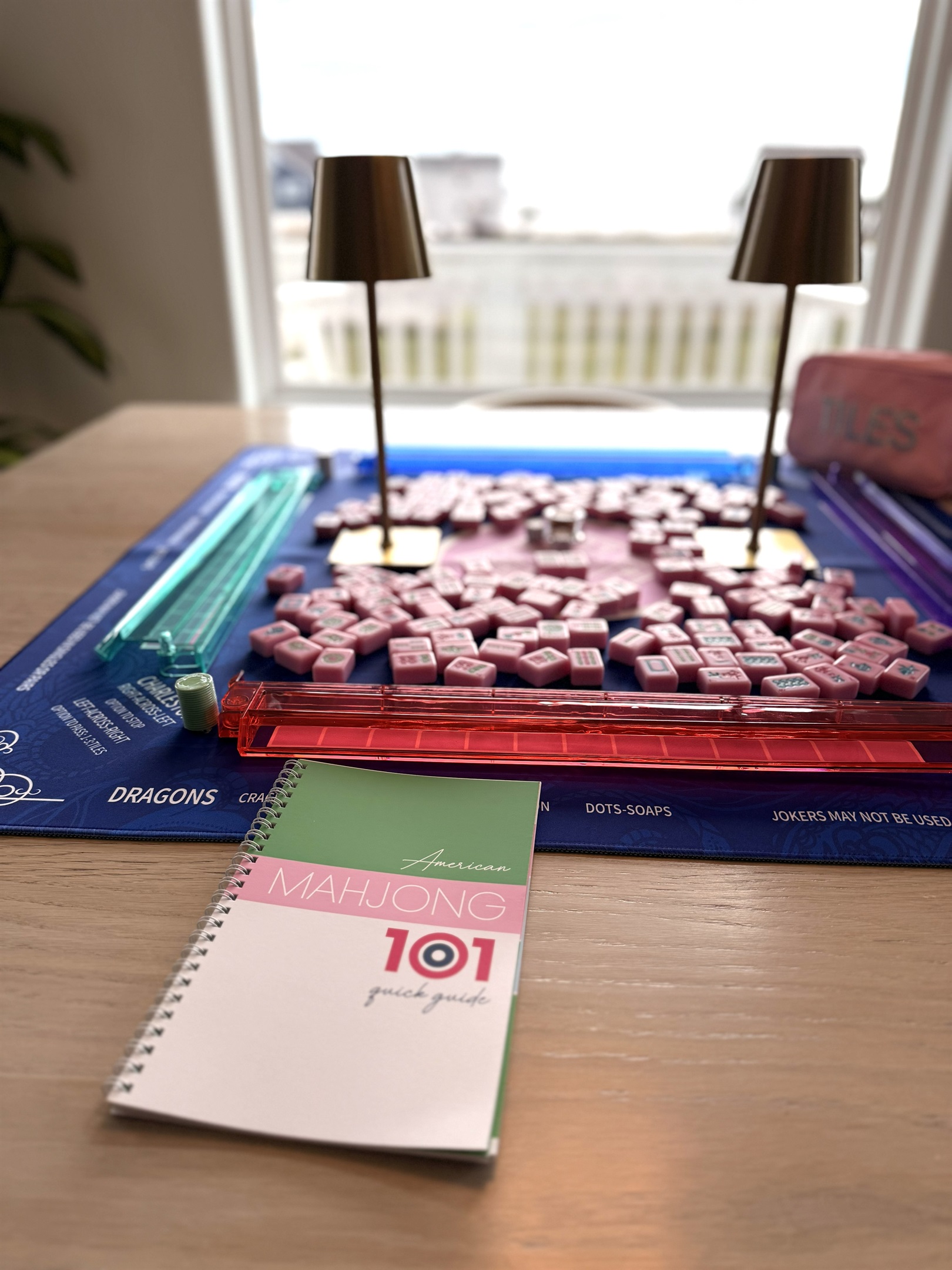 Complete with a beginner guide and cards, this is your chance to learn or master the most popular game of Mahjong!