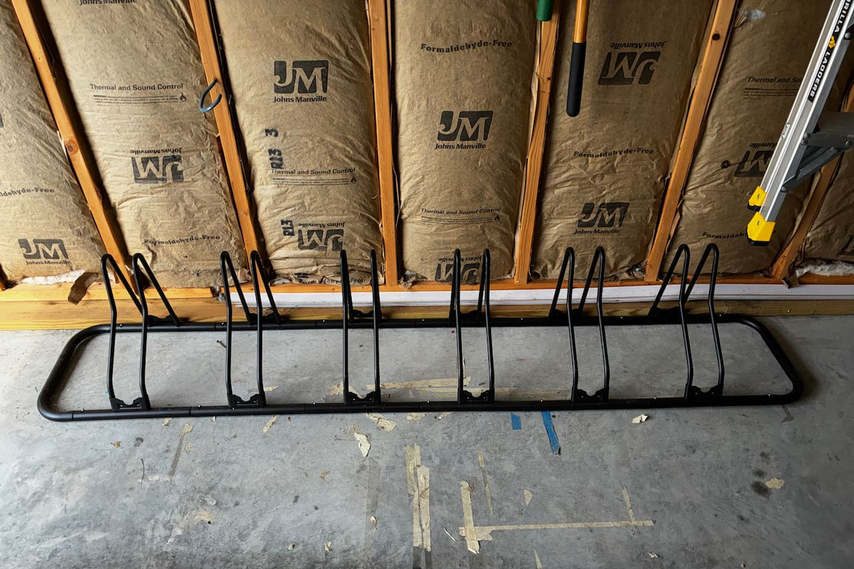 Space for 6 bikes