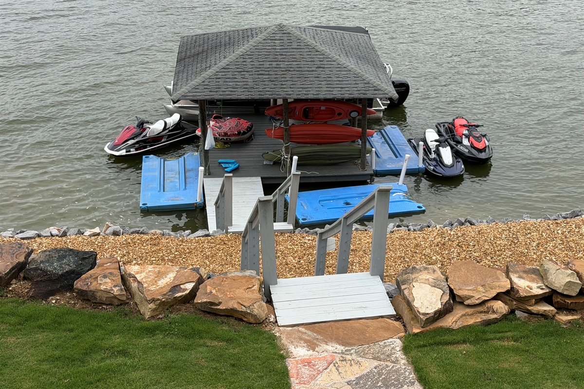 Dock to Lake House