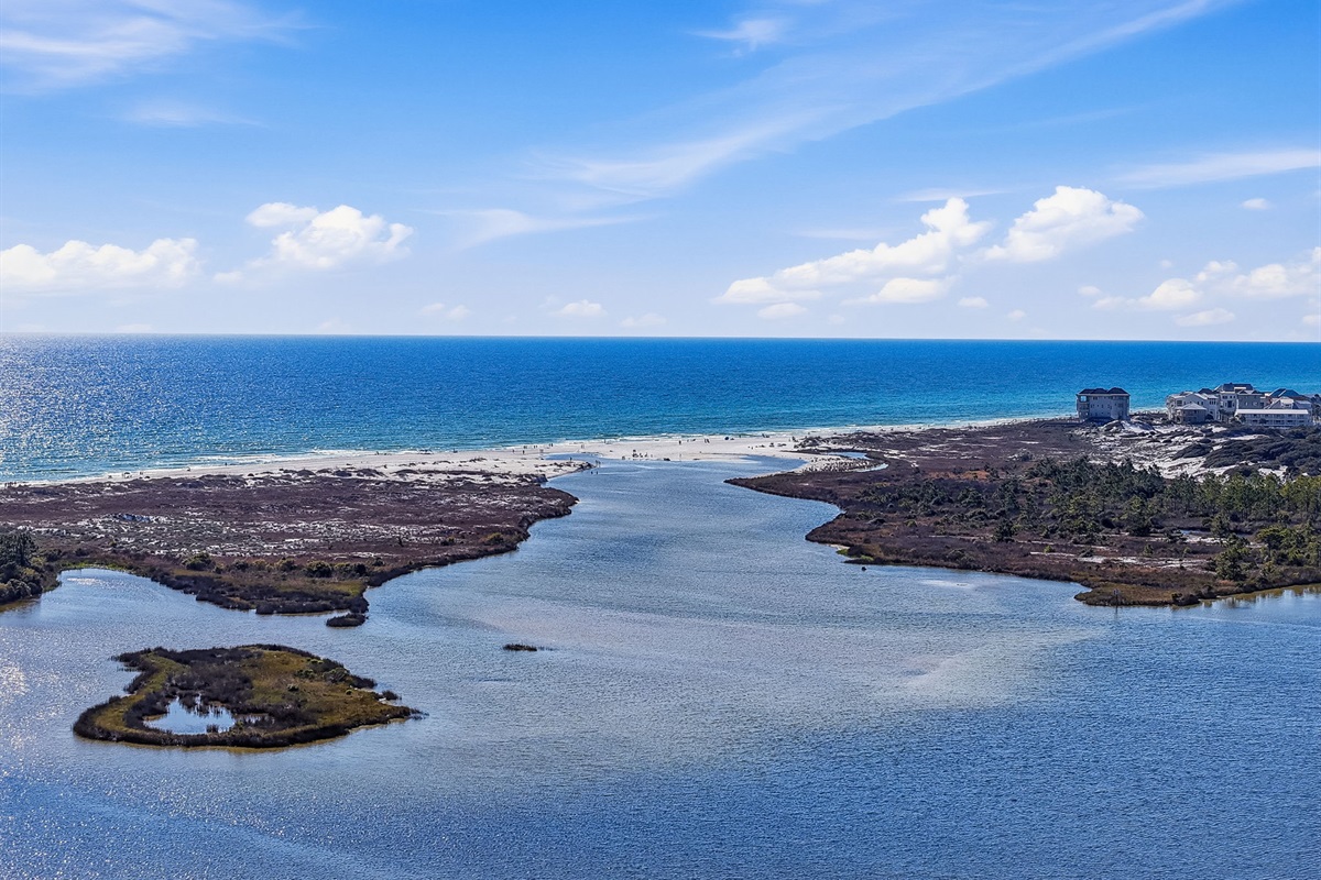 Lake Powell feeding into the Gulf