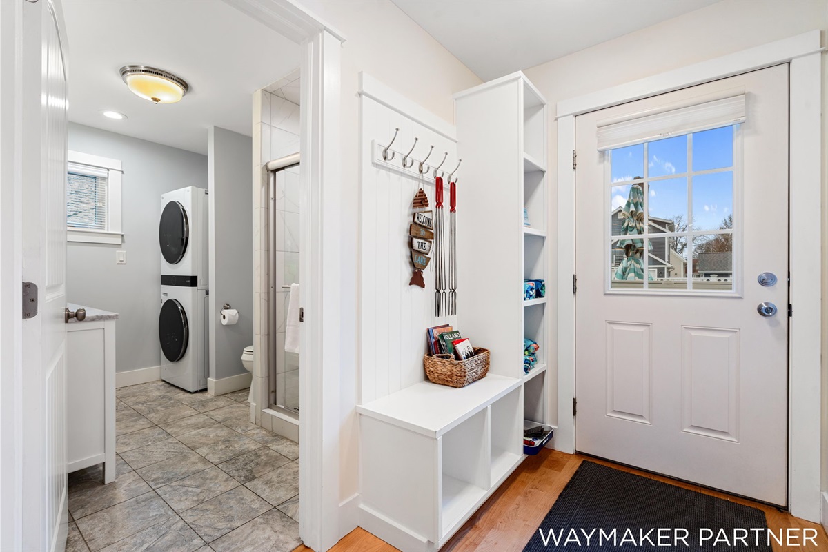 Bathroom #2 across from Bedroom #2