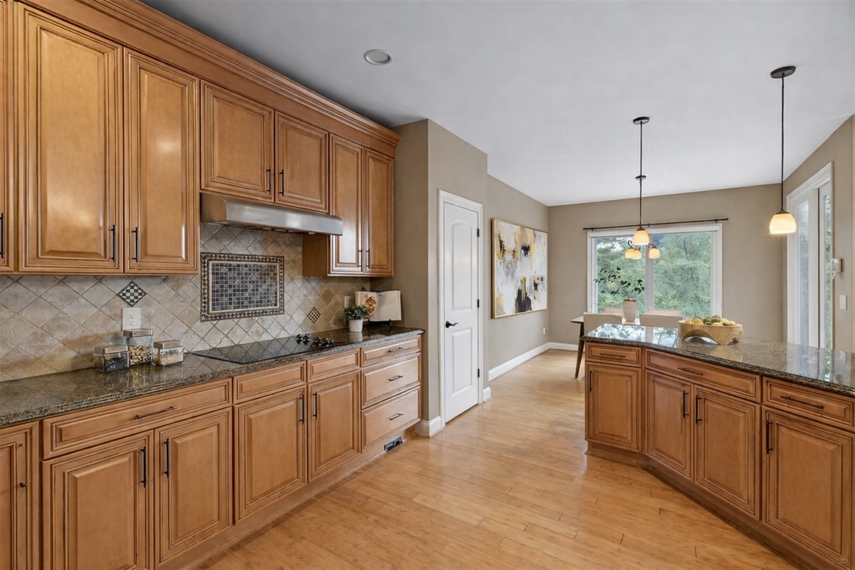 Kitchen on Main Level. Additonal kitchen located in lower level.