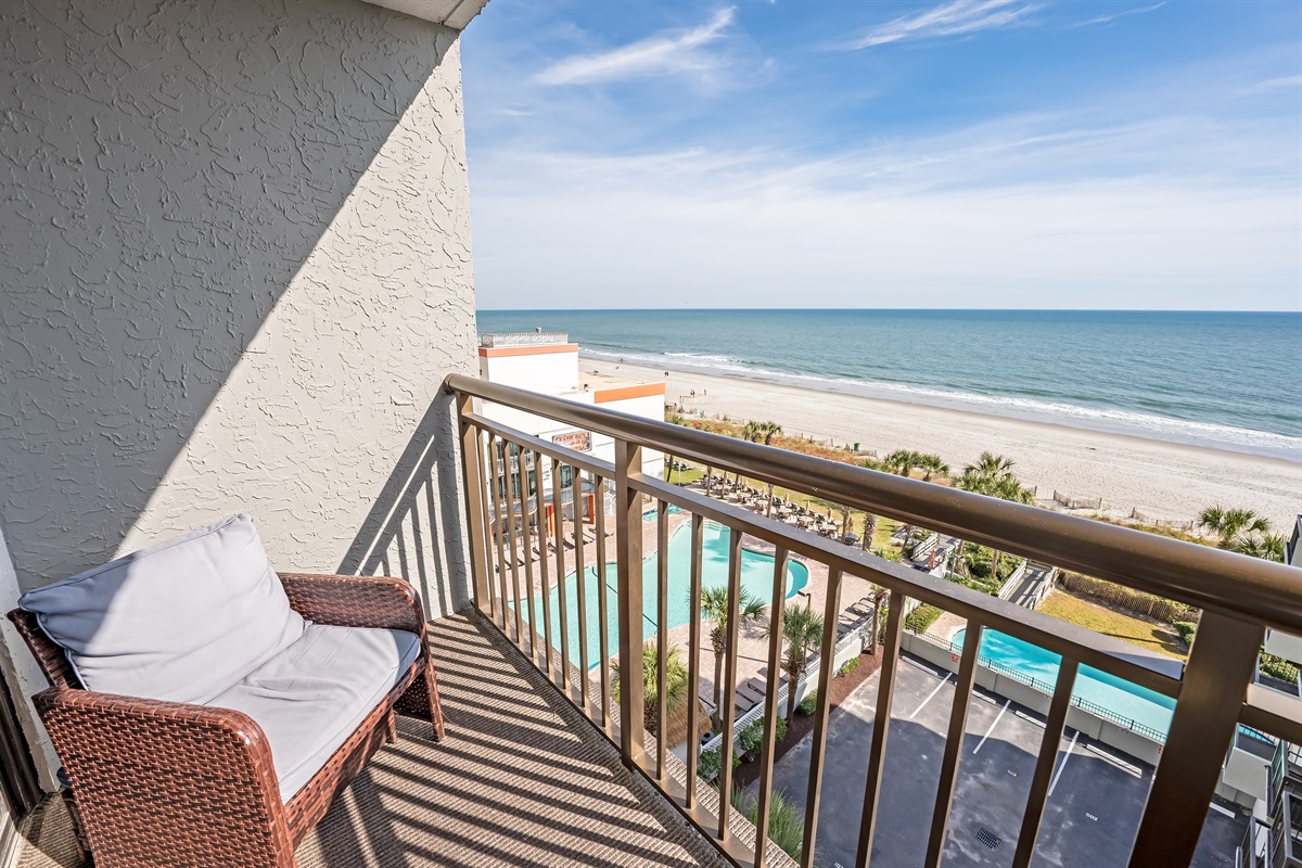 Amazing View from the Balcony!