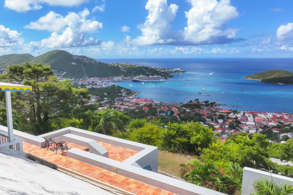 You may never leave your balcony with these views