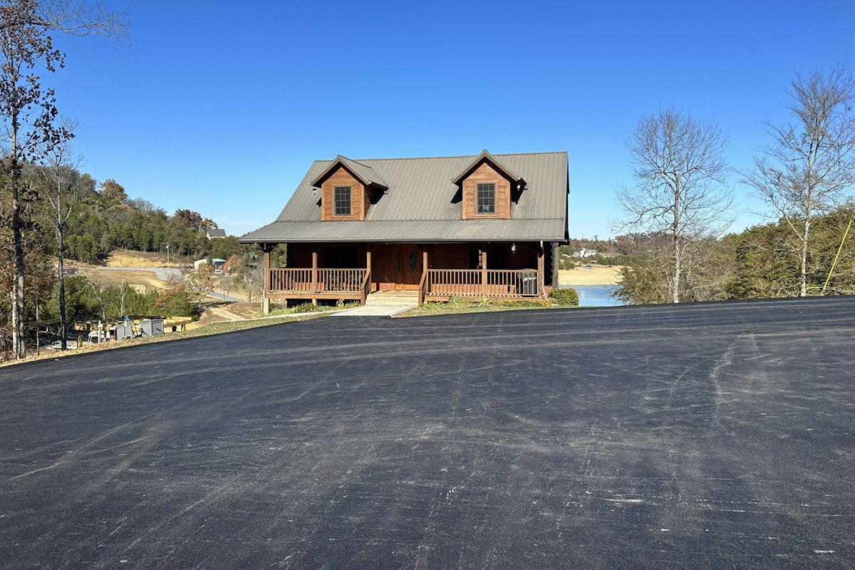 Parking Area from Facing the Cabin