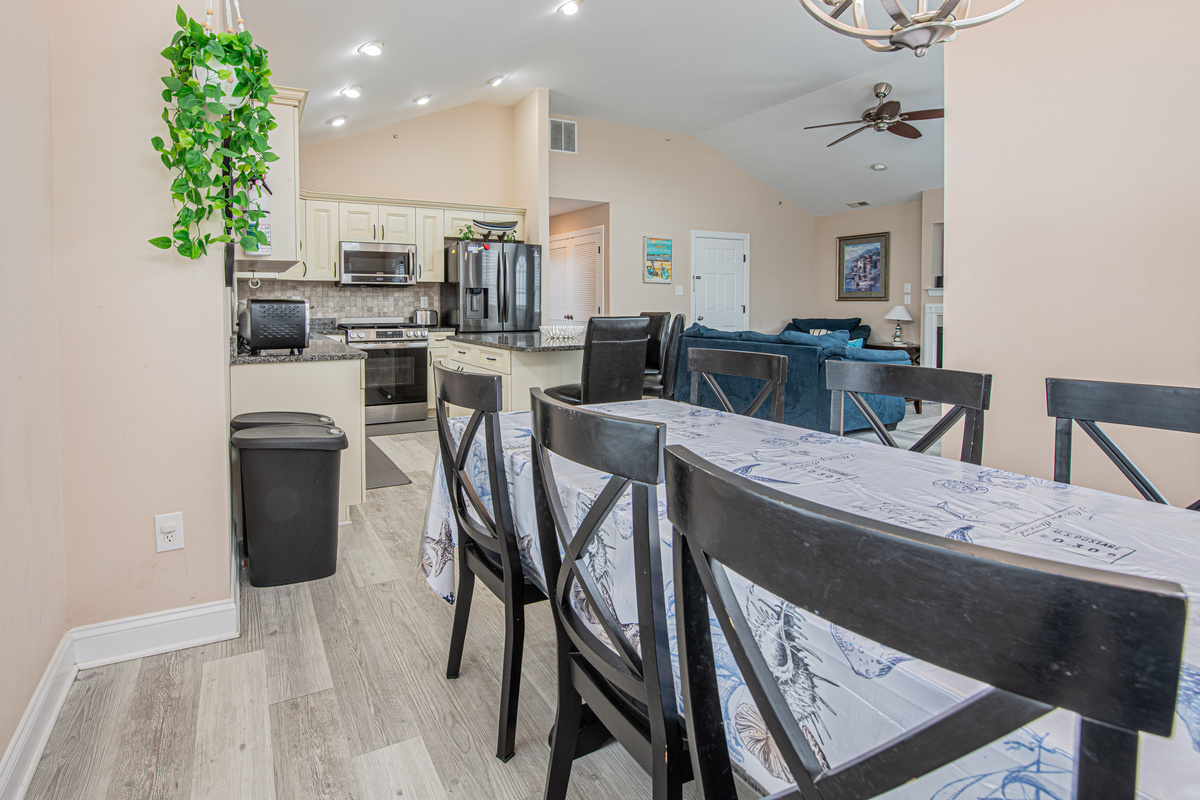Dining Area and Kitchen View