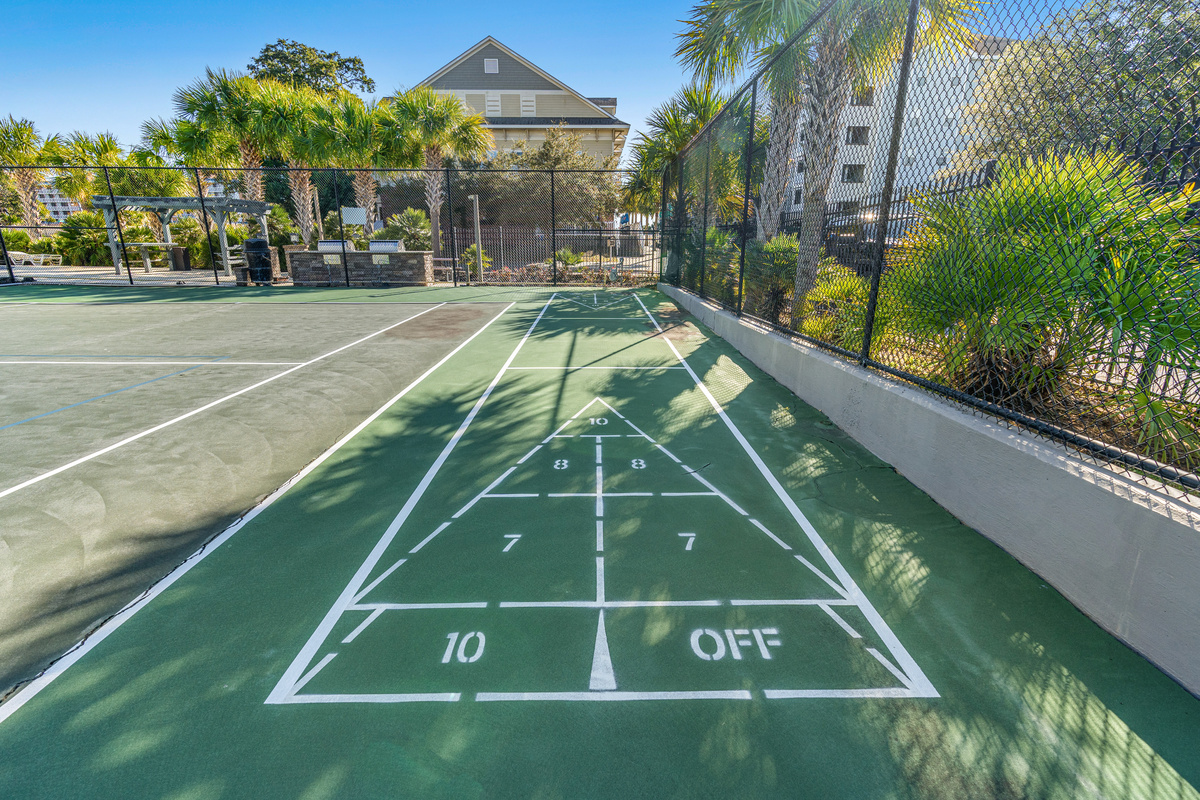 Tennis, Pickle ball, Shuffle Board, too
