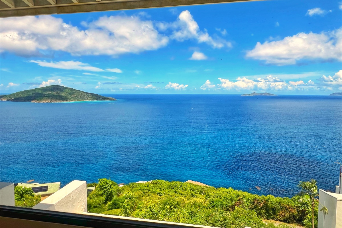 Expansive views in every direction; nature's masterpiece.