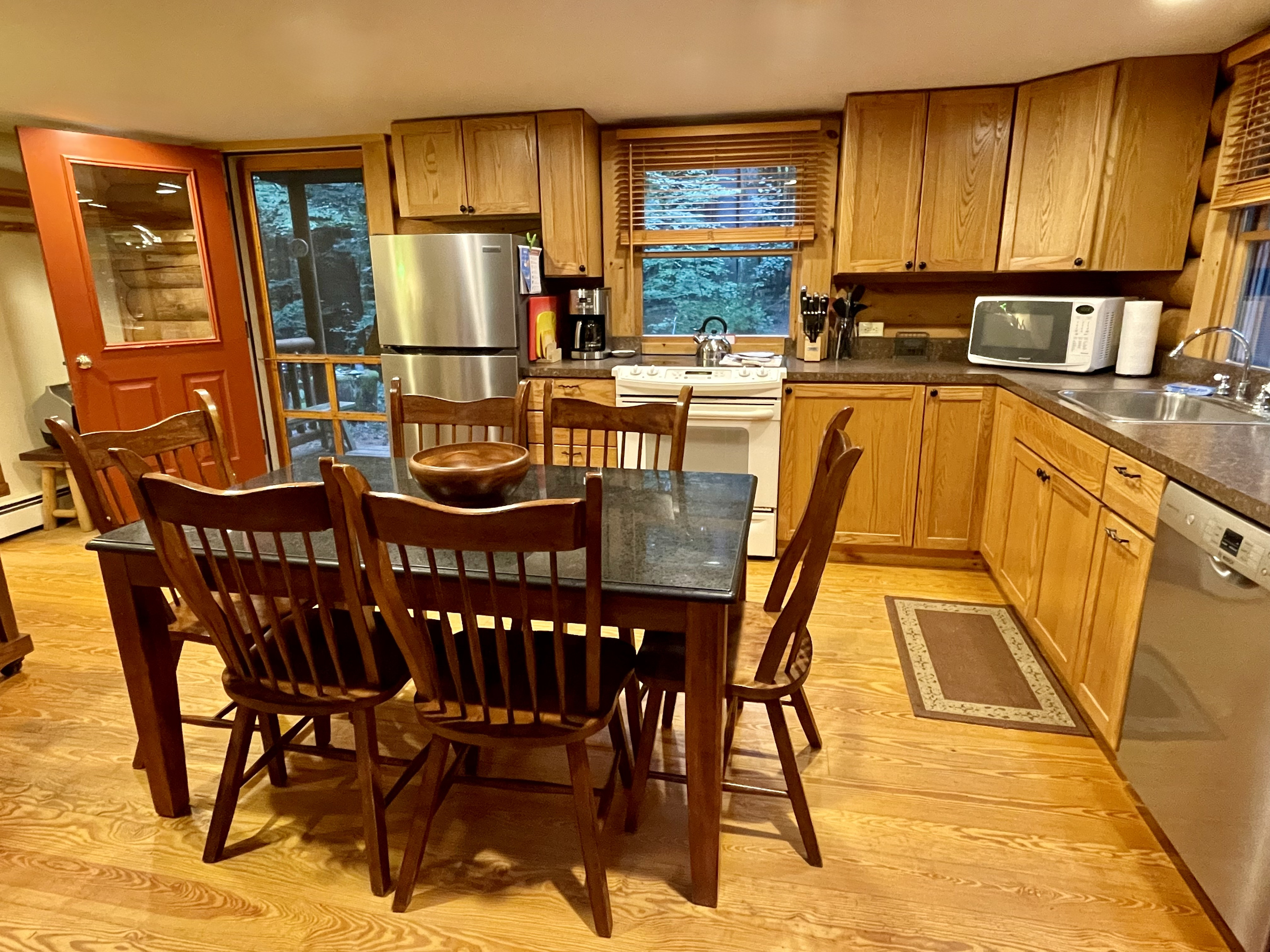 Combination Kitchen/Dining Area