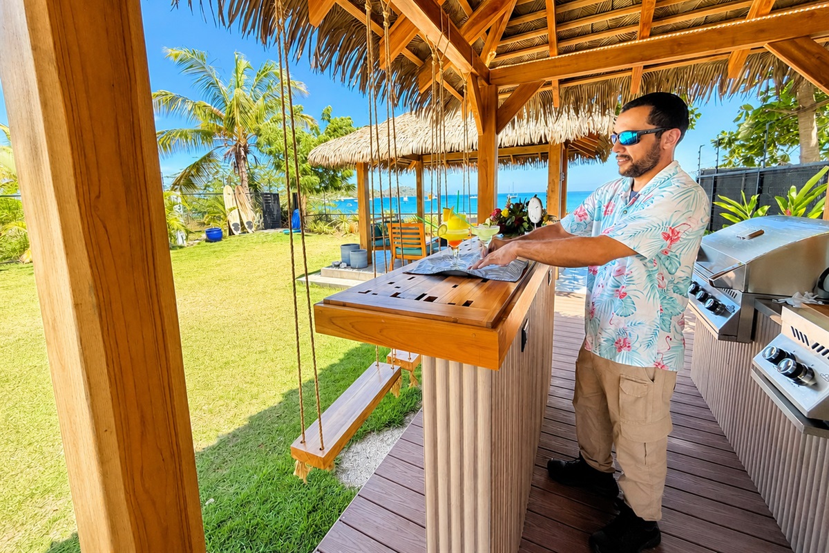 Bar service available 