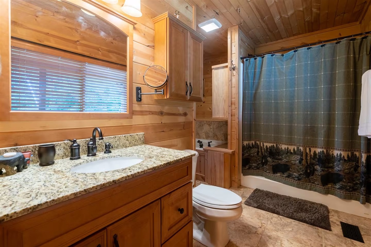 en suite bathroom with bedroom #3