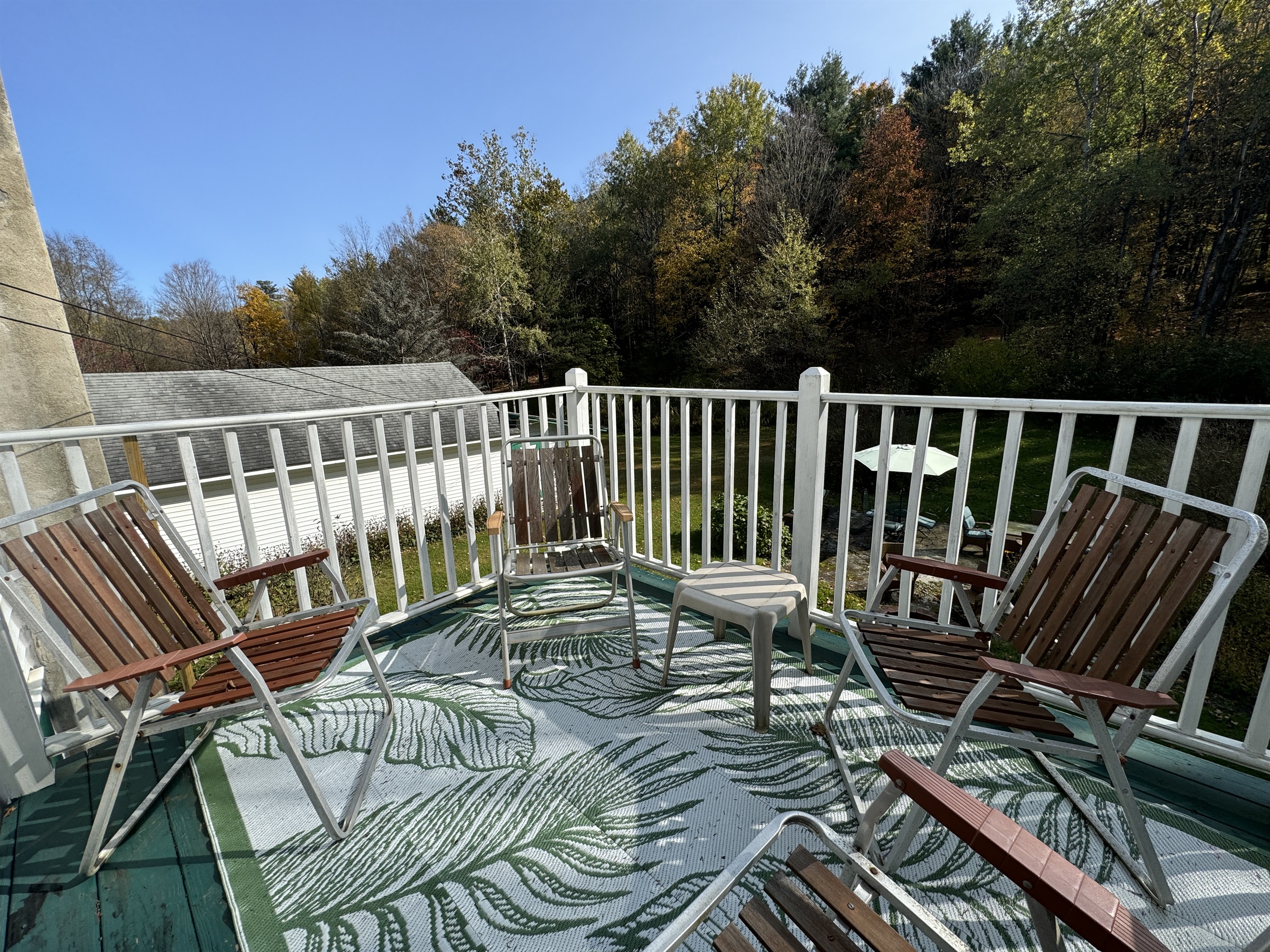 Balcony off King room