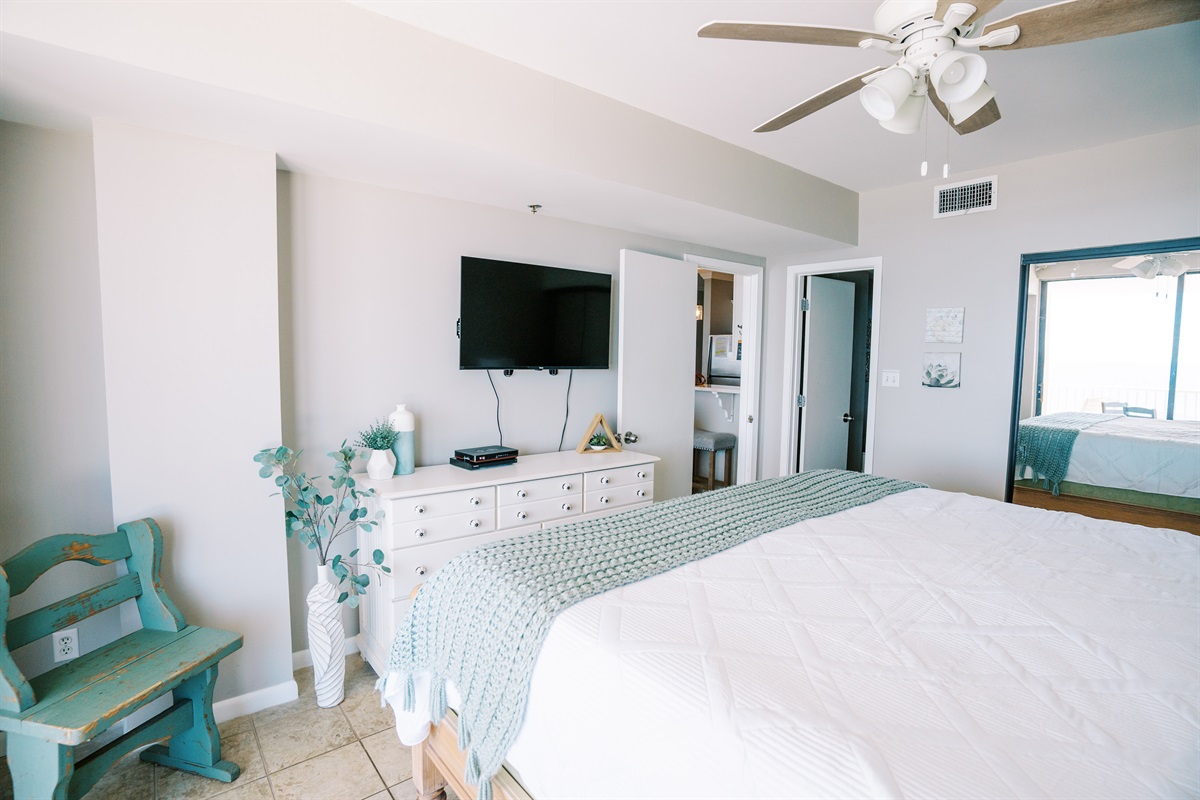 Smart TV in EVERY room (okay, not the bathrooms, ha!).