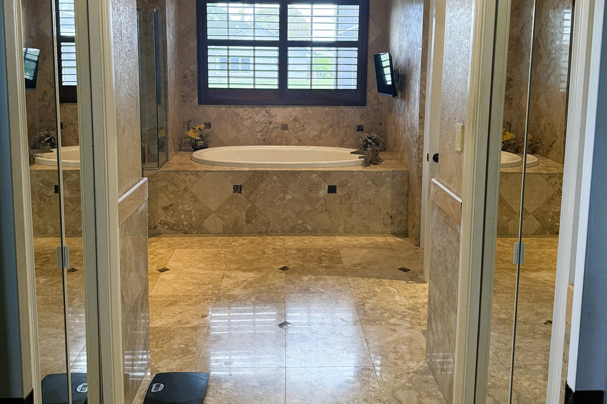 Downstairs Master Bathroom