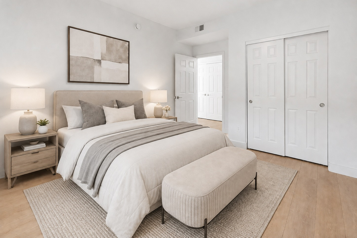 Bedroom 2: Queen Size Bed, Smart TV soon