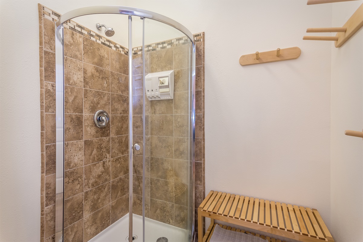 Hallway shower room