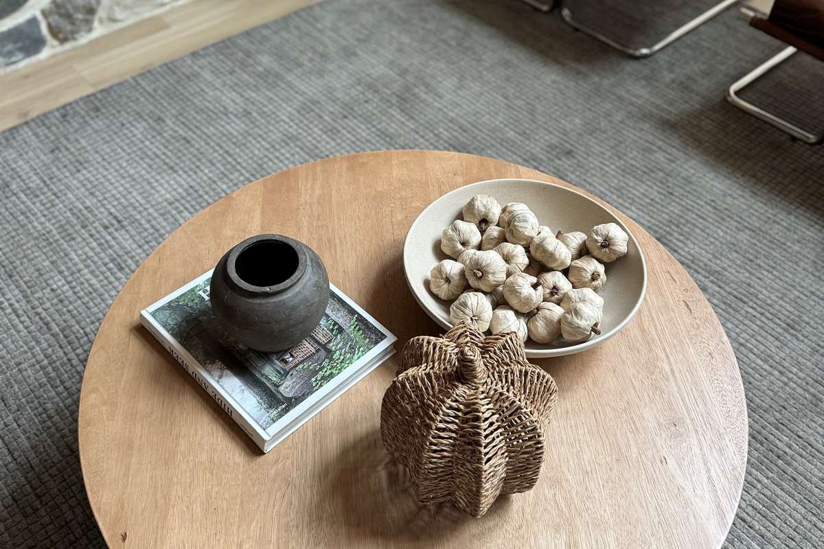 Curated cabin details