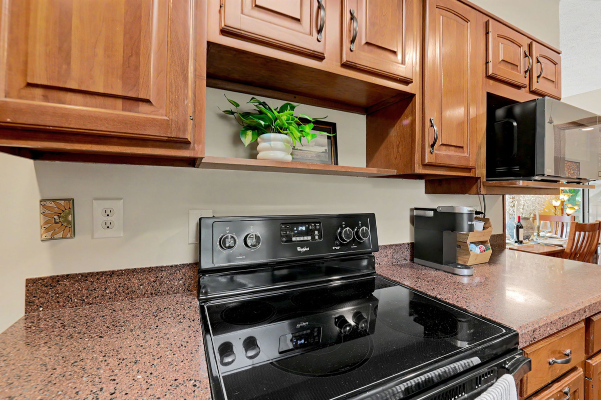 Cooktop, Microwave, and Keirig