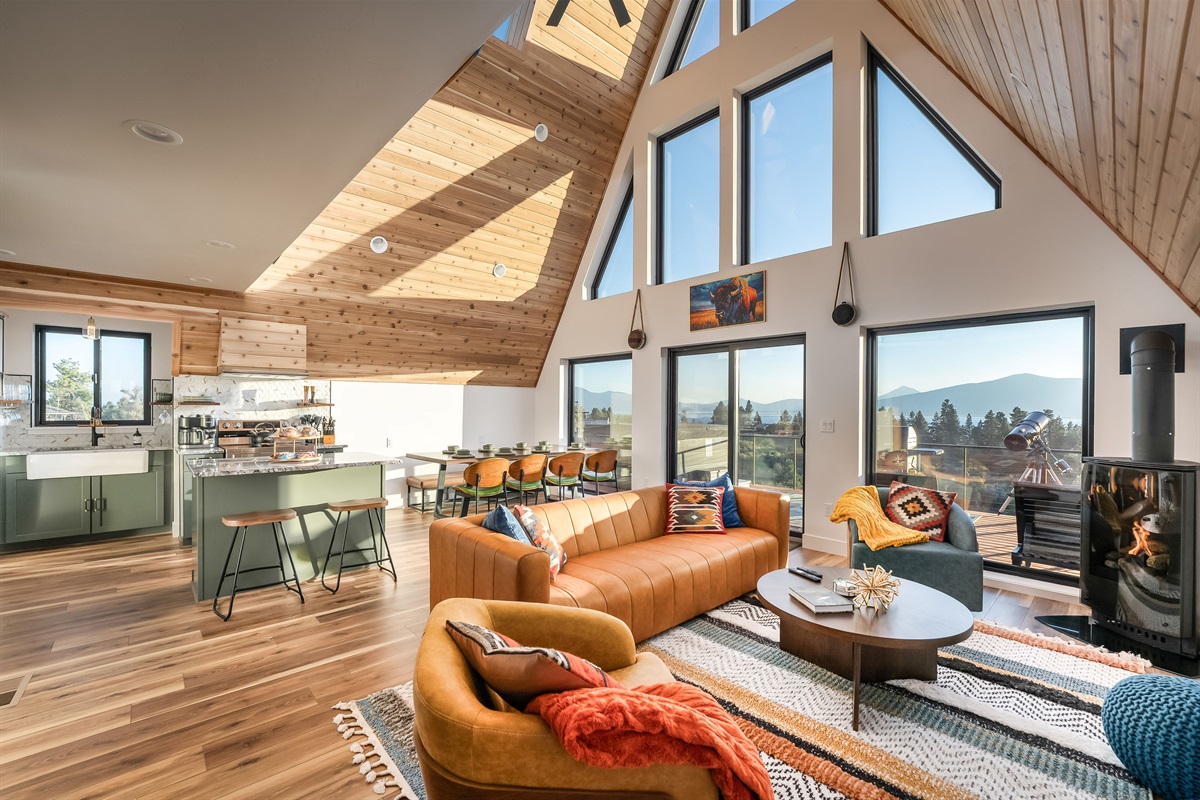 Open Concept Living Area