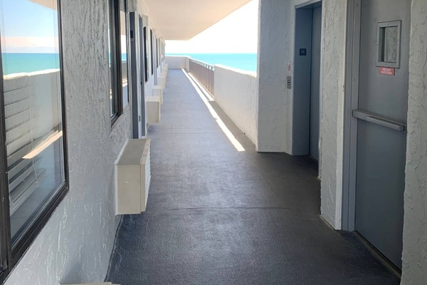 Elevators near the Condo