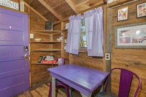 Cozy corner perfect to start the day with a delicious meal