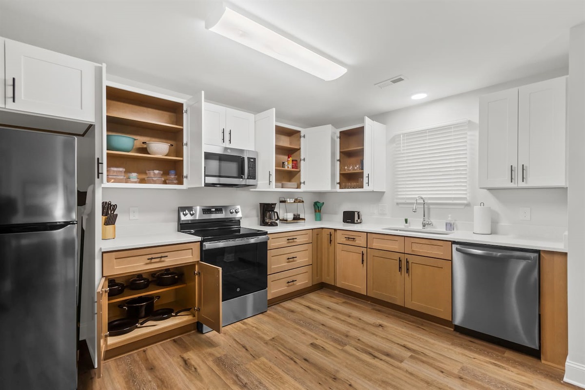 Kitchen with contents