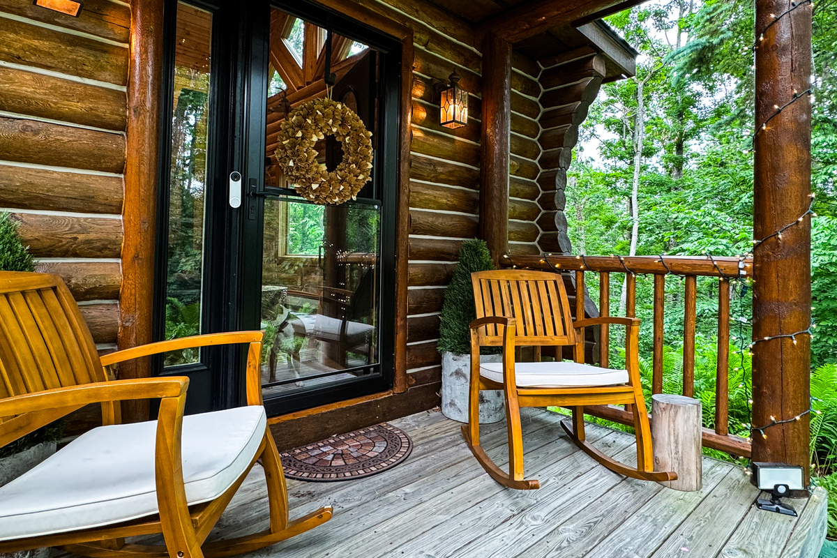 Front Porch with Rockers