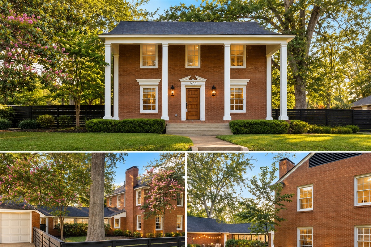 Timeless Southern charm beneath towering East Texas trees in Tyler's Azalea District