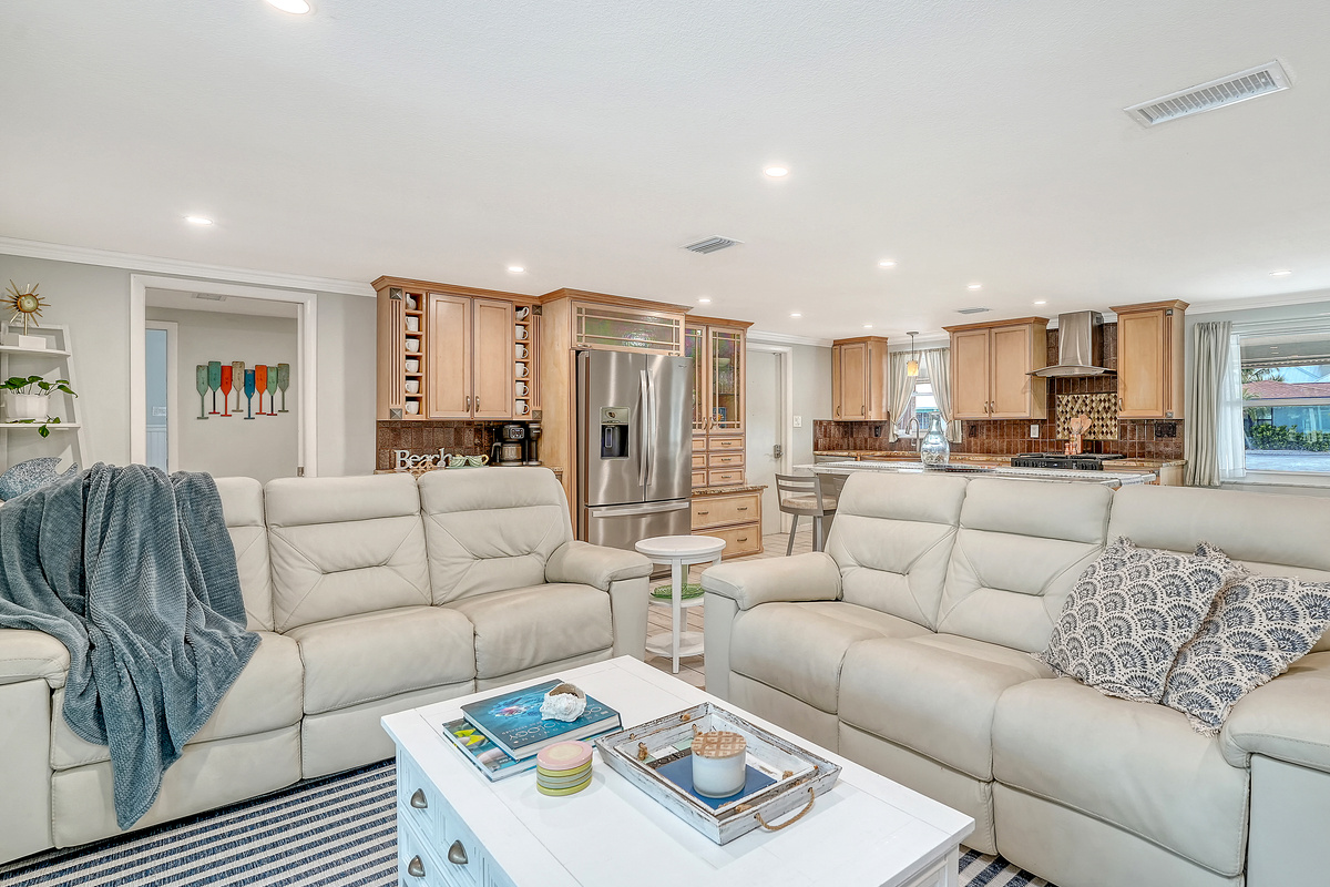 Bright, comfortable spaces made for relaxing 