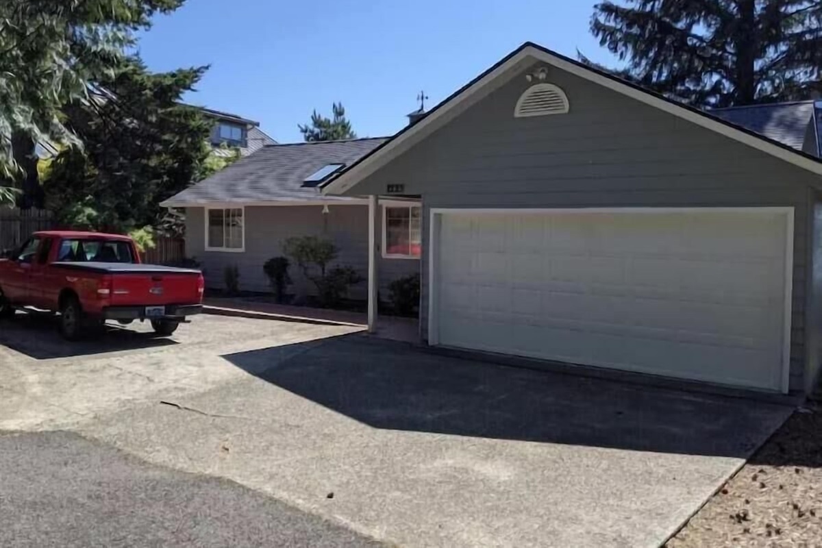 street side of house