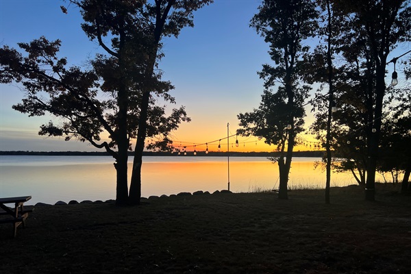 Sunsets from the deck