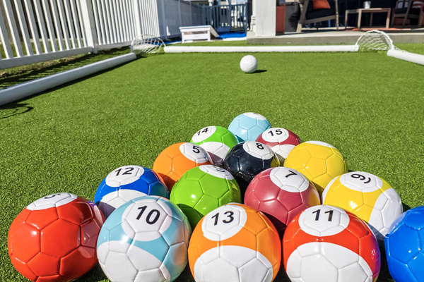 No pool stick needed here!