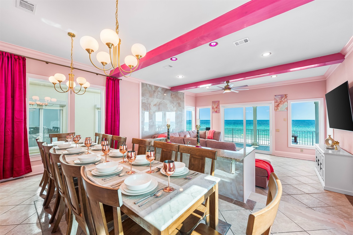 Beachfront Dining Room | Second Floor