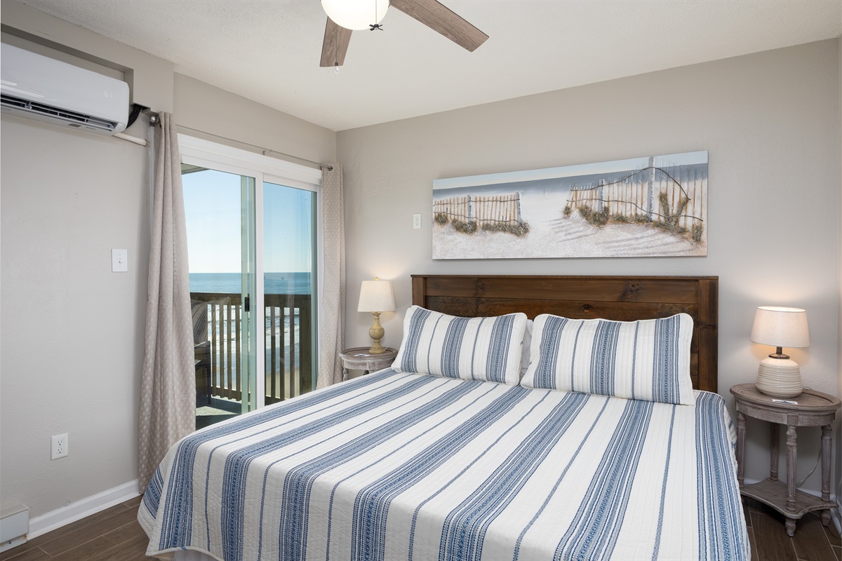 Balcony access form master bedroom