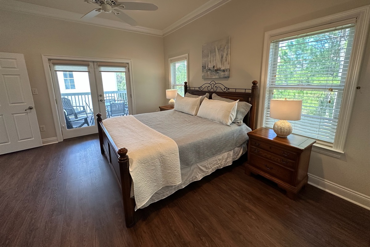 Master Bedroom and Balcony