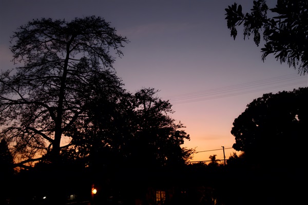 View at night