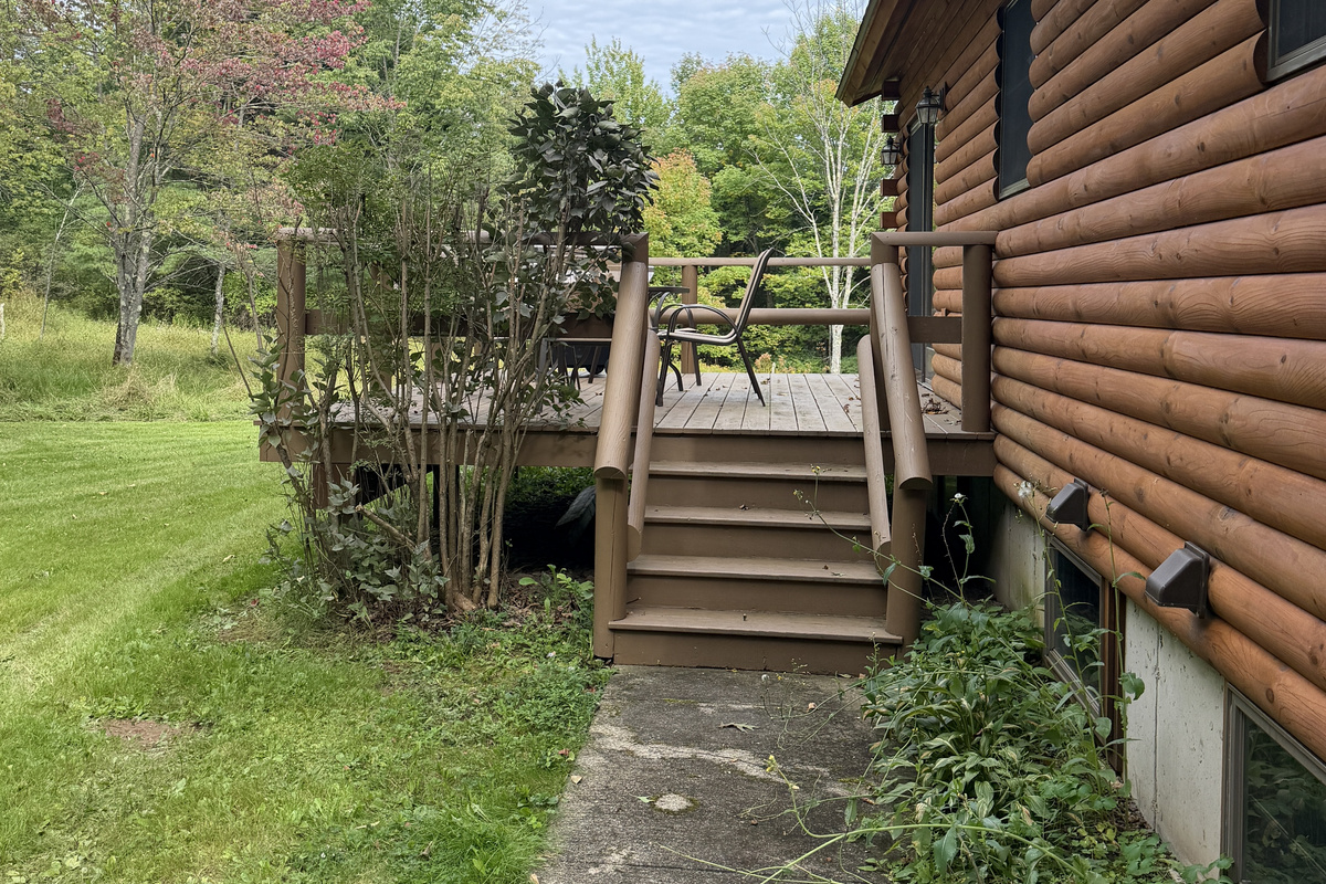 Rear deck at the Trading Post