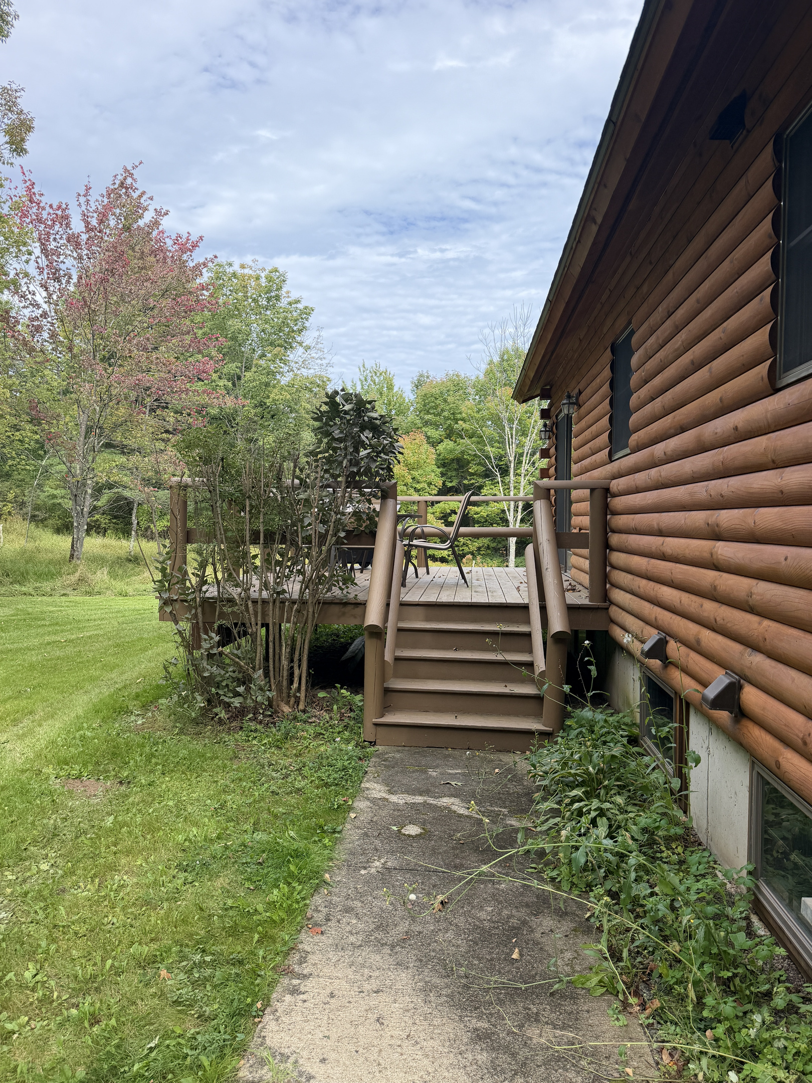 Rear deck at the Trading Post