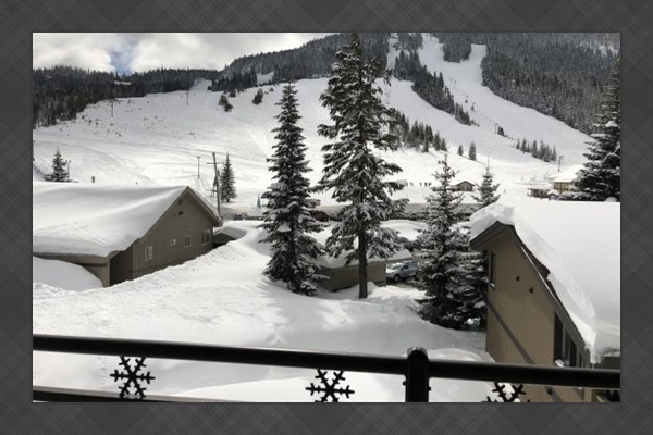 View from outside deck.