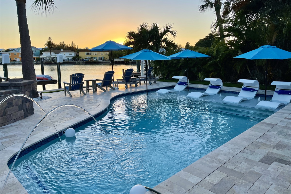 Sunsets on the IntraCoastal make for great photos and memories.