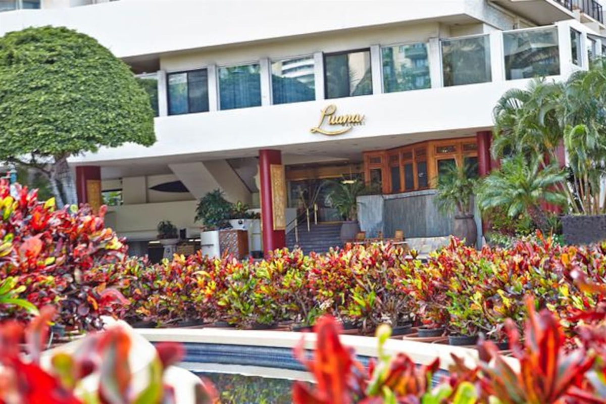Exterior of Luana Waikiki