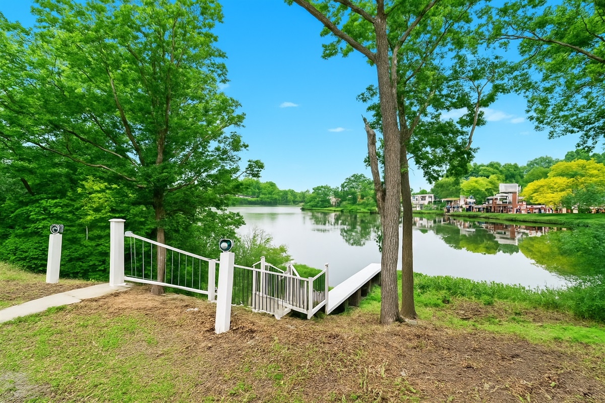 Private dock just steps away—perfect for kayaking, fishing, or soaking in peaceful lakefront views.