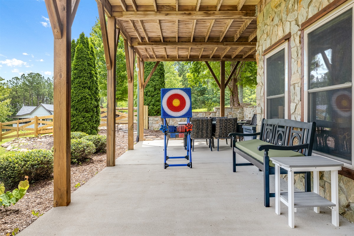 Lower-level patio