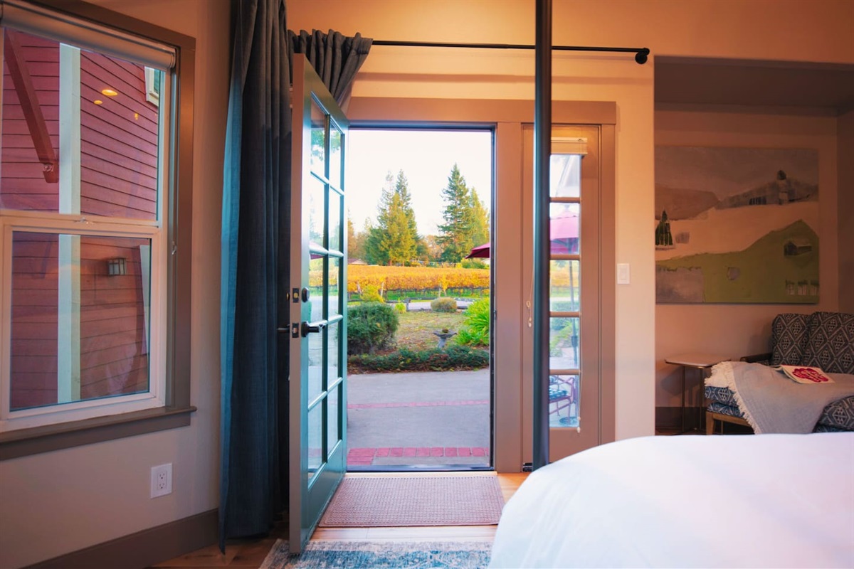 Savor a stunning view while you rest.