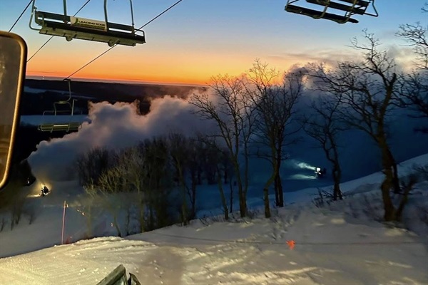 Beautiful FrostFire Ski Resort