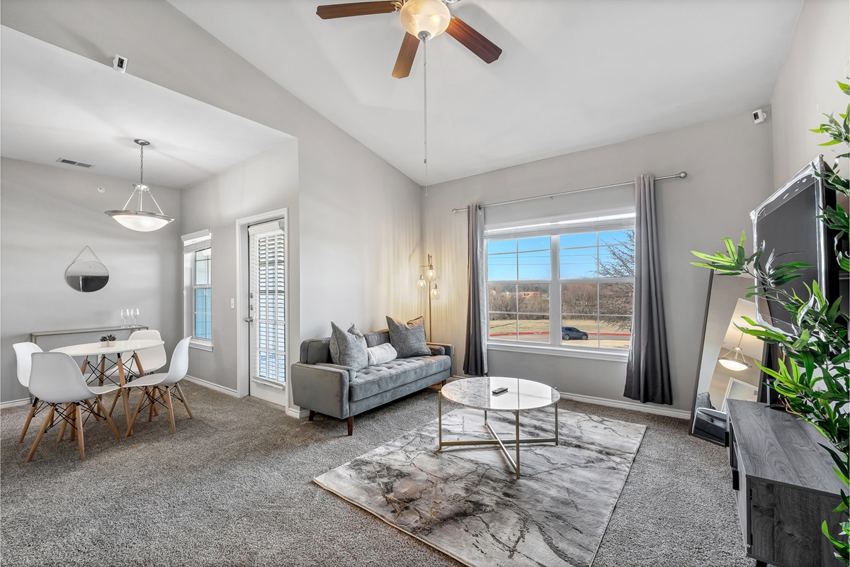 Dinning + Living Room