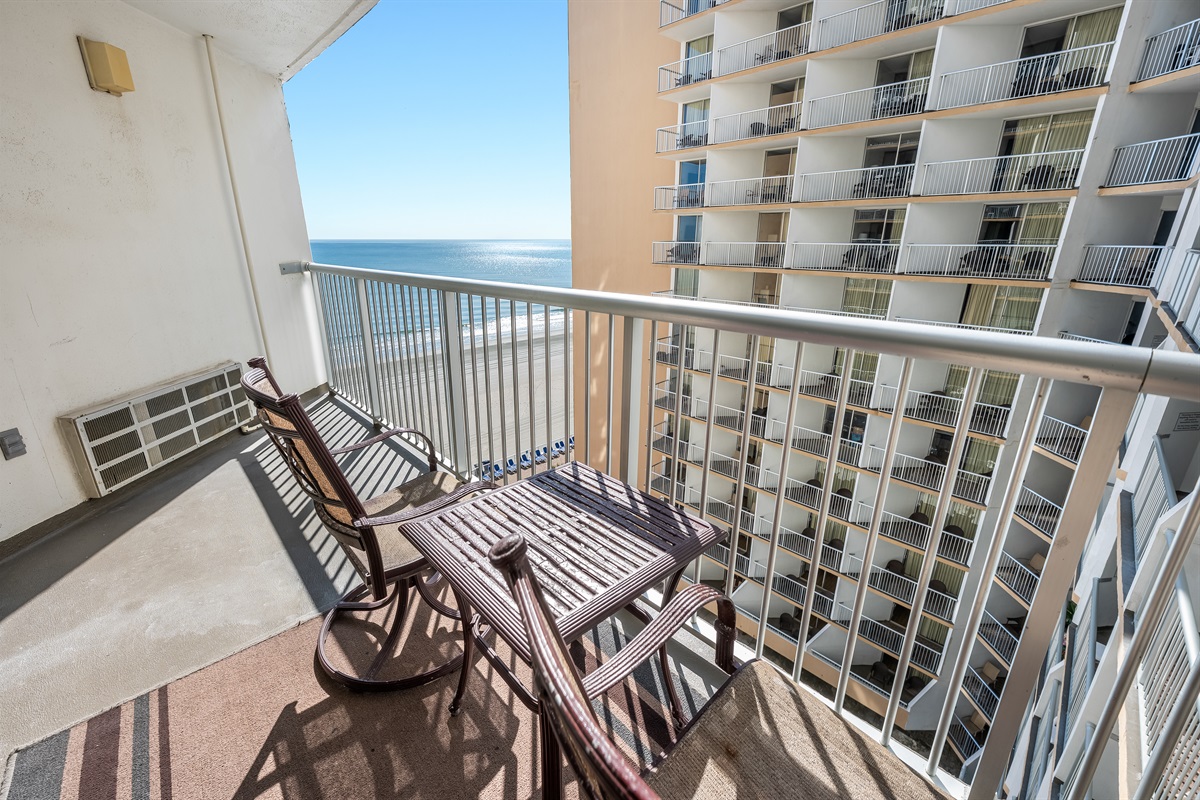 Amazing View from the Balcony!