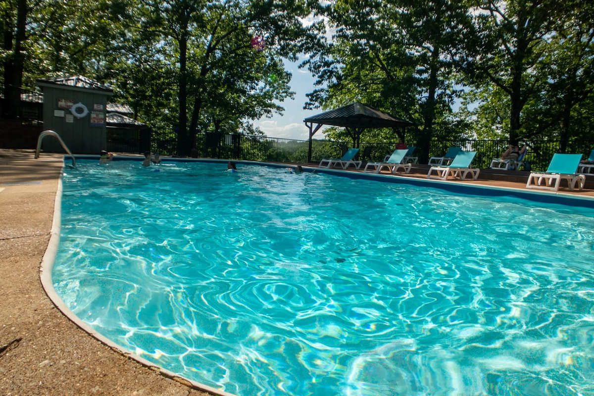 2 Swimming pools for your use.