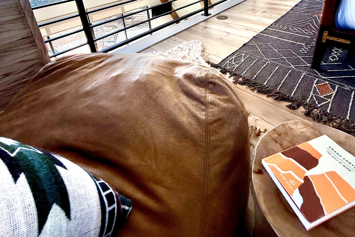 Cozy corner vibes with a view